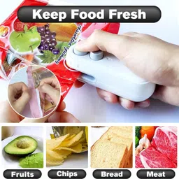 immutable 2-in-1 Rechargeable Mini Bag portable Sealer YRE28 Hand Held Heat Sealer-picture-12