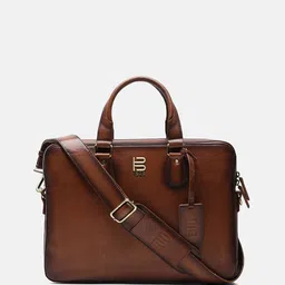 BAGATT Solofra Men Leather Laptop Bag image 1