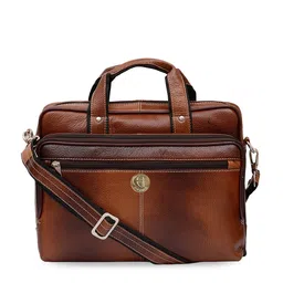 HiLEDER Unisex Pure Leather Laptop Bag-picture-19