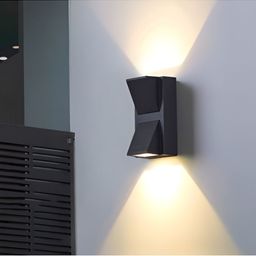SPARK WORLD Black Aluminum Outdoor Lamps-picture-35