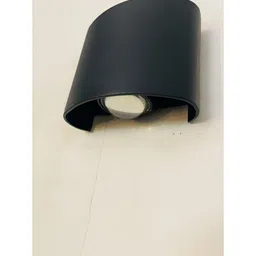 SPARK WORLD Black Textured Outdoor Lamp image 3