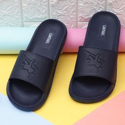 Cantabil Men Self Design Rubber Sliders-picture-13