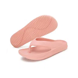 Puma Unisex Pink Wave Flip RES Thong Flip-Flops image 3