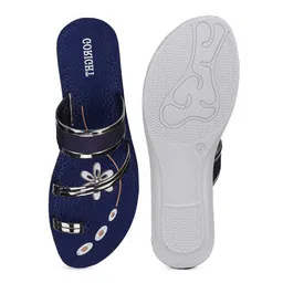 BERSACHE Printed One Toe Flats image 2