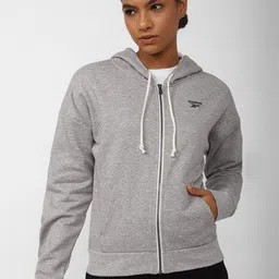 Reebok Women Training Essentials Full Zip Hooded Sweatshirt-picture-37