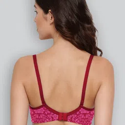 LYRA Pack Of 2 Printed Combed Cotton Wirefree Secret Support Bra with Detachable Strap image 3
