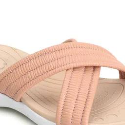 Carlton London Open Toe Textured Comfort Heels image 4