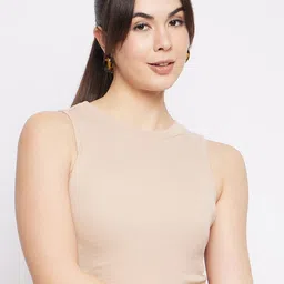Mayra Round Neck Sleeveless Crop Top-picture-30