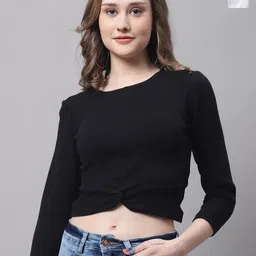 FBAR Pack Of 2 Cotton Crop Tops-picture-17