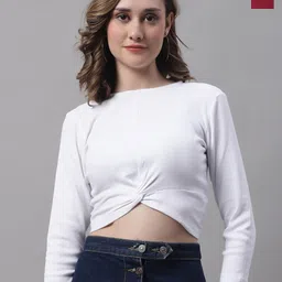 FBAR Pack Of 2 Cotton Crop Tops-picture-28