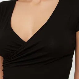 Trendyol Wrap Crop Top image 5