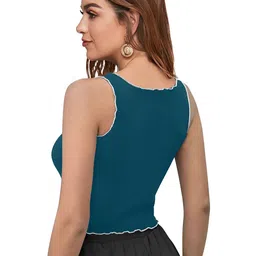 Sitanjali Scoop Neck Crop Top image 5