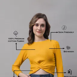 FBAR Pack Of 2 Cotton Crop Tops image 2