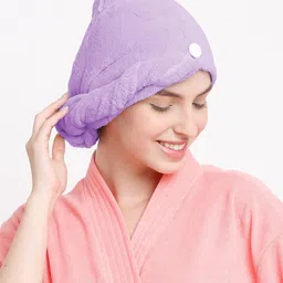 Cortina Purple Solid Bath Towel image 2