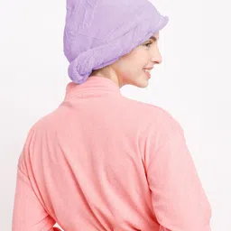 Cortina Purple Solid Bath Towel image 4