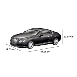 skywater Bentley Continental GT V8 1:24 Remote Controlled Car (Black) image 2
