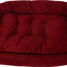 slatters be royal store PremiumQuality Velvet Luxury Washable DOG Sofa For All Season Sleeping CatPuppy M Pet Bed image 3