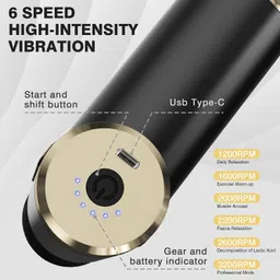 xwipe Deep Tissue Muscle Massager – Cordless & Rechargeable for Full Body Relief image 2