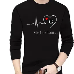 afcollection Men Printed, Typography Round Neck Polyester Black T-Shirt-picture-16