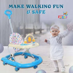 little funky Musical Activity Walker With Parent Rod image 2