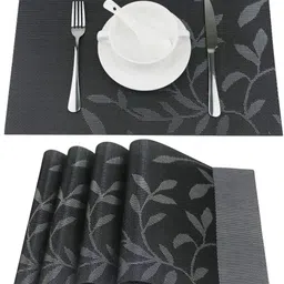 yelona Rectangular Pack of 4 Table Placemat-picture-22