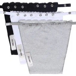 finesse miracle cami Women Grey, Black, White Mock Camisole image 2