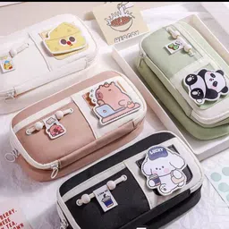 chiisen Capibara Capibara Art Polyester Pencil Box image 3