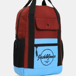Jack & Jones Men Colourblocked Backpack Up to 15 inch image 4