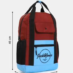 Jack & Jones Men Colourblocked Backpack Up to 15 inch image 2