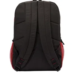 CARRIALL Unisex Red Solid Backpack image 5