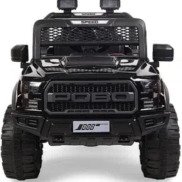smallboytoys POBO BLACK 4 Motors 4x4 (1-8Yrs) Battery ride on Jeep Battery Operated Ride On-picture-19