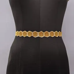 purala Women Casual Multicolor Fabric Belt-picture-13