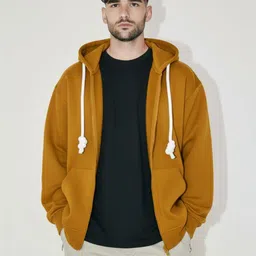 coastal clothier Men Full Sleeve Solid Hooded Sweatshirt-picture-12