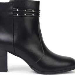 yoho Stellar Metal Studs Ankle Length Boots Boots For Women image 5