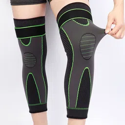 trakoz Full Leg Compression Sleeves pack of 2 with Wraps Knee Support image 2