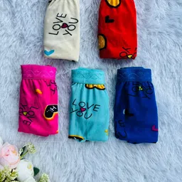 andruni Pack of 5 Women Hipster Multicolor Panty-picture-35