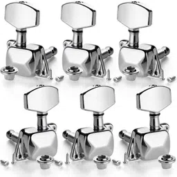 Tuning Peg Guitar Keys, 6 Sealed Locking Keys for Acoustic Guitar Manual Analog Tuner-image-39