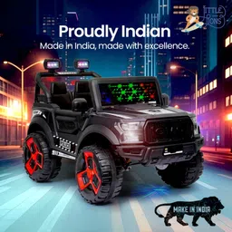 Little Lions Jeep Battery Operated Ride On-image-2