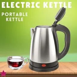 Electric Kettle with Stainless Steel Body 2 litre for boiling Water & CoffeeZ270 Electric Kettle-image-61