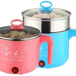 modexaglobal Cooking Pot Pan Food Container Electric Heating Lunchbox Travel Cooker, Egg Boiler, Rice Cooker, Egg Cooker, Food Steamer image 2