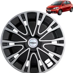prigan Tiago Drive Silver Black 13 INCH Wheel Cover For Tata Tiago-picture-15