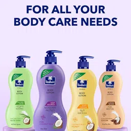 parachute advansed Deep Nourish Body Lotion for Women & Men, 100% Natural, 72h Moisturisation image 3