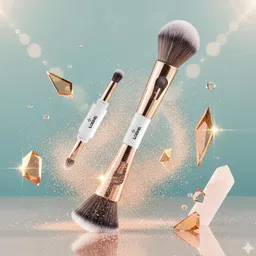 lorshel Foundation Brush 4 In 1 - flat top foundation brush for Flawless Blending image 4