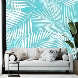 Wallpics Blue & White Printed Wallpaper-image-75