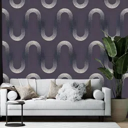 Wallpics Grey & White Printed Wallpaper-image-75