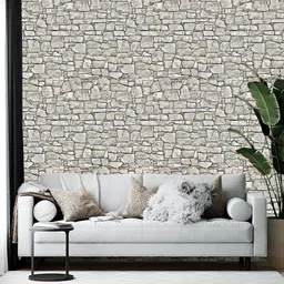 Wallpics Grey Printed Self-Adhesive Wallpaper-picture-32