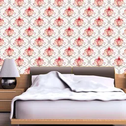 WallDaddy AnaarFlower Printed Self-Adhesive Wallpaper image 4