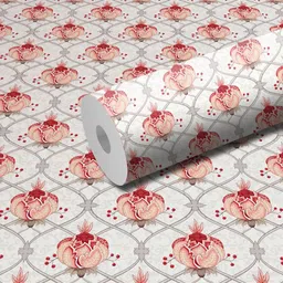 WallDaddy AnaarFlower Printed Self-Adhesive Wallpaper image 3