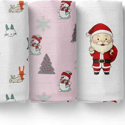 mom's home Printed Crib Swaddling Baby Blanket forMild Winter-picture-11