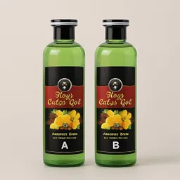 morbee Fruit Vinegar Hair Gel Based Color , Natural Black Color Dye for Hair Care a32 , Natural BLACK image 2